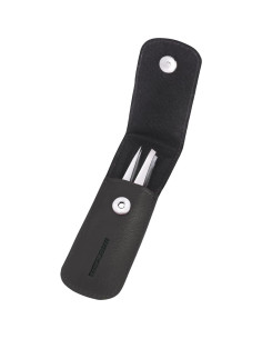 Juego de Pinzas Petite Tweezerman con Estuche Negro - 5.08x2.54cm 2