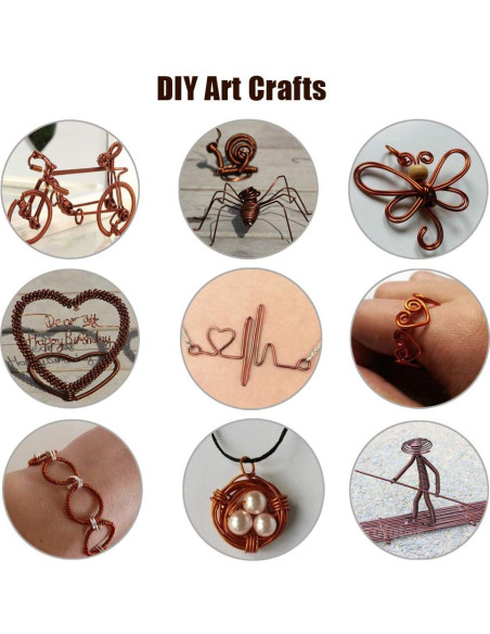 Juego de Herramientas para Bonsai Messar - Alambre de Aluminio 30m y 20 Almohadillas