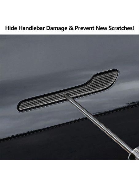 Cubiertas para Manijas de Puerta Tesla Model 3/Y 4 Piezas 2017-2025