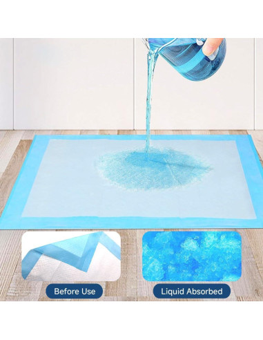 50 Almohadillas Desechables Quilocare 86x71 cm Ultra Absorbentes