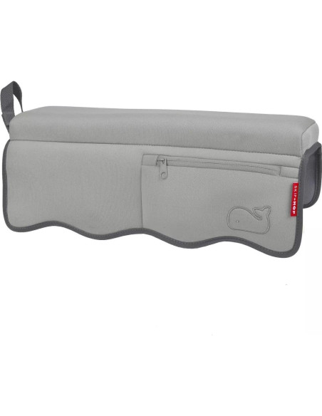 Bañera Inteligente 3 Etapas Skip Hop Moby Azul + Set Baño Gris