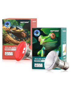 Bombilla Halógena REPTISPA 50W UVA UVB para Reptiles y Anfibios