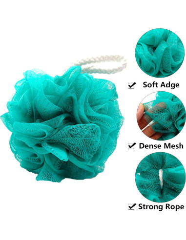 Juego de 4 Esponjas de Lufa Exfoliantes Petiy Beauty