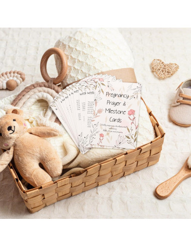 20 Tarjetas de Oración para Embarazo EIHFHIE 12.7x17.3cm