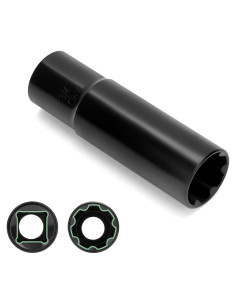 Llave de Tuercas 7 Estrías Glorider 1/2" Acero CR-V Negro