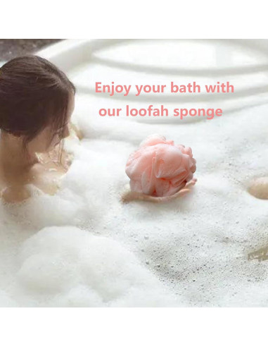 Juego de 4 Esponjas de Lufa Exfoliantes Petiy Beauty