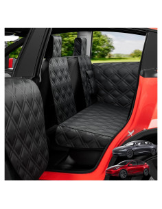 Funda de Asiento para Perros Wexyldra para Tesla Model Y/3 - Impermeable y Antideslizante