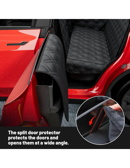 Funda de Asiento para Perros Wexyldra para Tesla Model Y/3 - Impermeable y Antideslizante