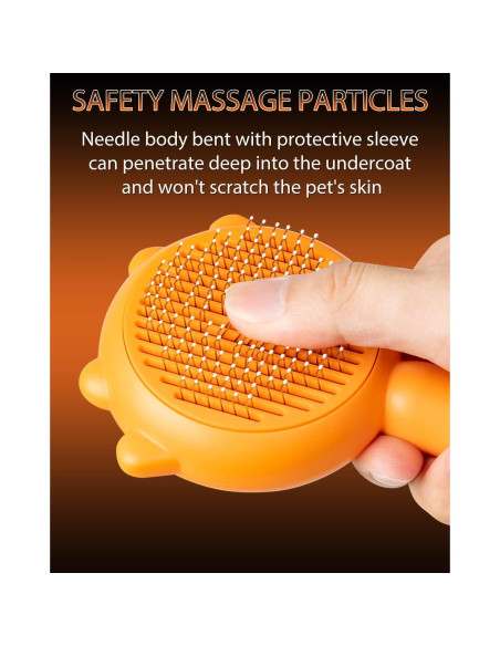 Cepillo Slicker Autolimpiante Awpland para Perros y Gatos