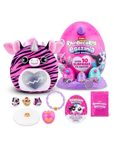 Sorpresa de Peluche Cebra Eggzania Mini Mania ZURU