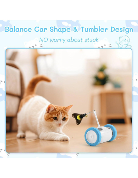 Juguete Interactivo para Gatos PETFROH HQ 602030 LED Recargable