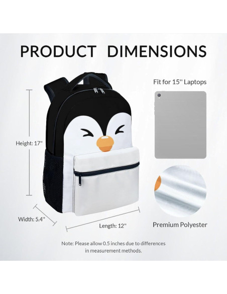 Mochila Escolar UNIKITTY 43 cm para Niños y Niñas - Gran Capacidad