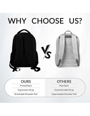 Mochila Escolar UNIKITTY 43 cm para Niños y Niñas - Gran Capacidad