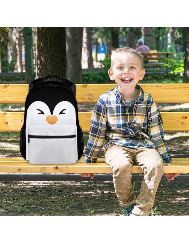 Mochila Escolar UNIKITTY 43 cm para Niños y Niñas - Gran Capacidad