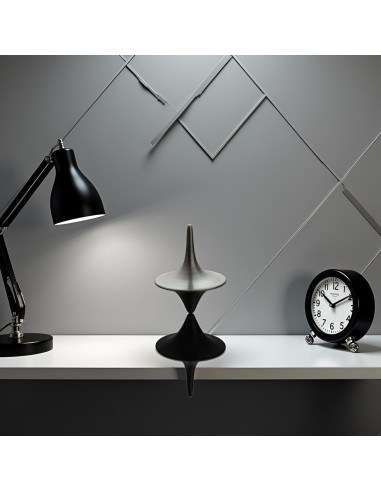 Trompo Giratorio de Zinc WaigN, Spinner Portátil Vintage