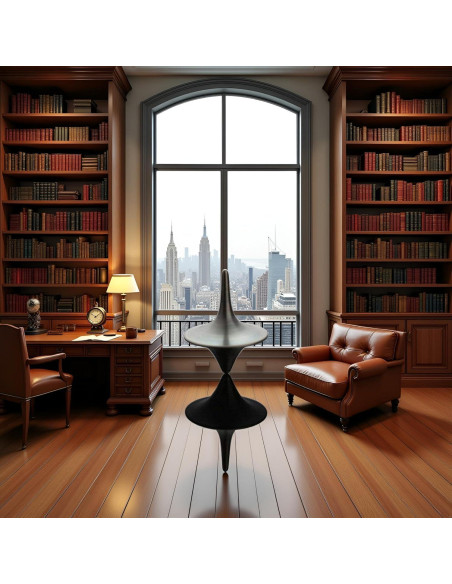 Trompo Giratorio de Zinc WaigN, Spinner Portátil Vintage