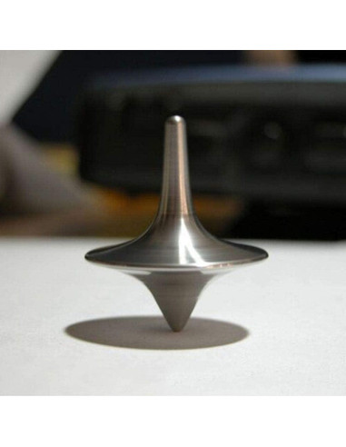 Trompo Giratorio de Zinc WaigN, Spinner Portátil Vintage