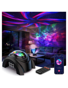 Proyector Galáctico Rossetta con Altavoz Bluetooth y Ruido Blanco