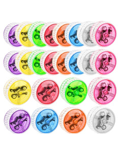 Paquete de 24 Yo Yos LED Drayear para Niños - 8 Colores