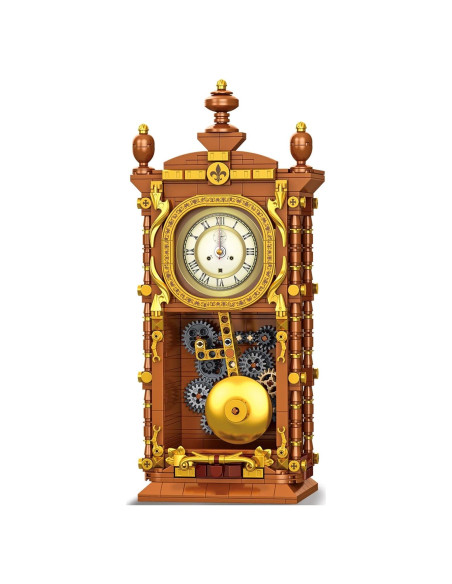 Juego de Bloques Reloj Retro OQMI 751PCS Mecánico Enlazable