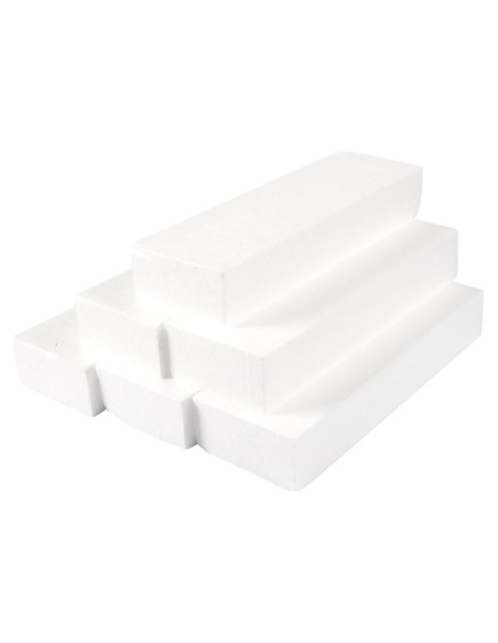 Bloques de Espuma Juvale - 30.5 x 10.2 x 5.1 cm, Juego de 6 para Manualidades