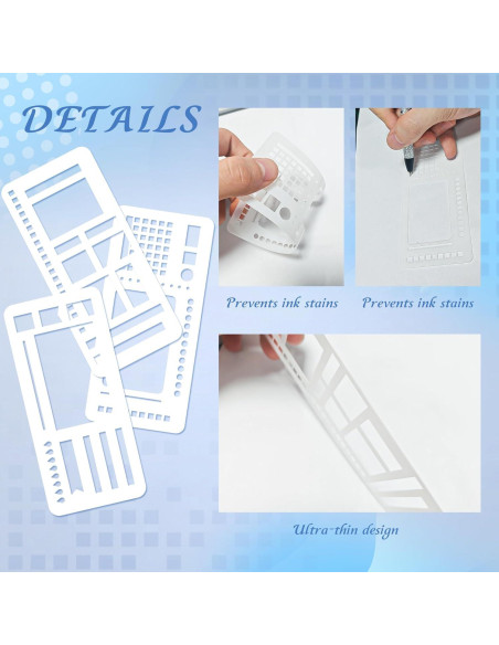 Plantillas de Planificador HMMIA en Paquete de 3 - Mylar