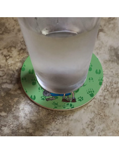 Conjunto de 4 Posavasos de Plástico Los Thornberrys Salvajes 2