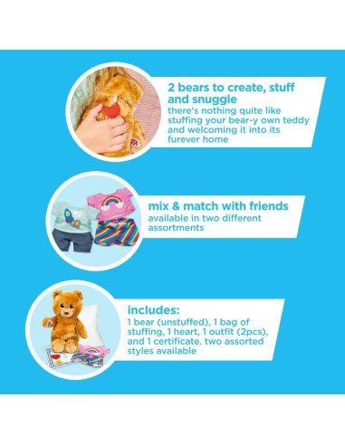 Taller de Construcción de Osos Casdon - Relleno y Ropa