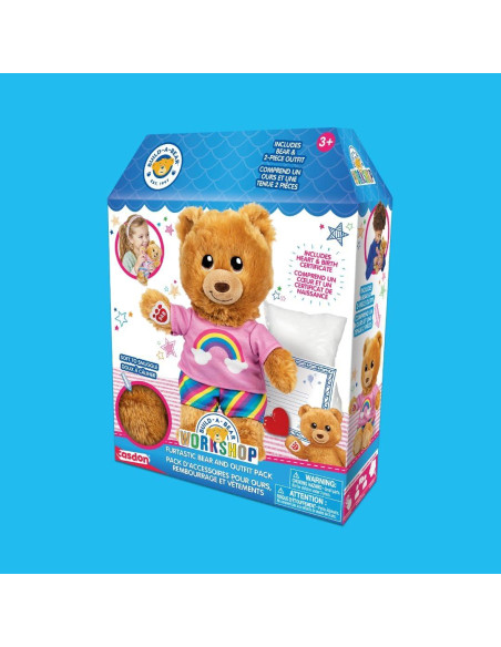 Taller de Construcción de Osos Casdon - Relleno y Ropa