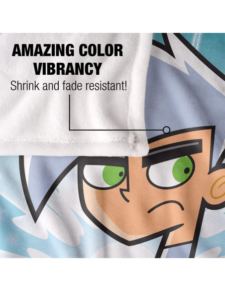 Manta de Lanzar LOGOVISION Danny Phantom 91x147cm Suave