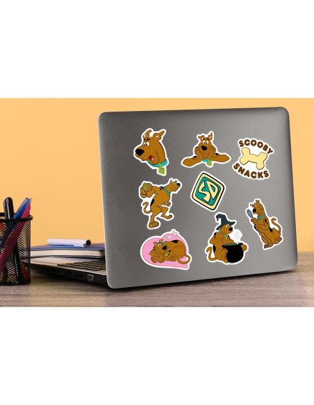 Calcomanías de Vinilo Scooby-Doo! 50ct - Adhesivos para Laptop y Más
