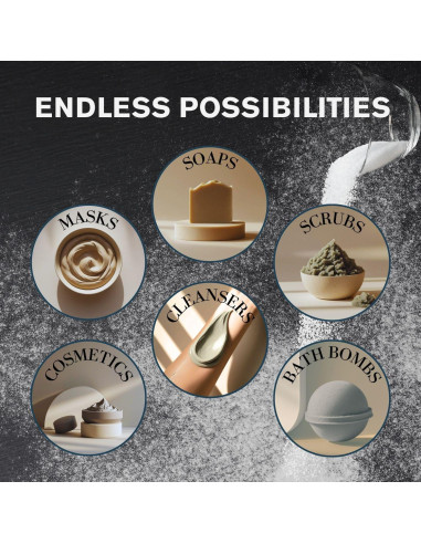 Pómez Cosmético Natural ClearLee - 226.8g Grano Fino Exfoliante