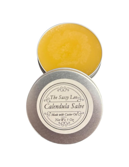 Ungüento de Caléndula The Sassy Leo 28g - Balsamo Natural Calmante