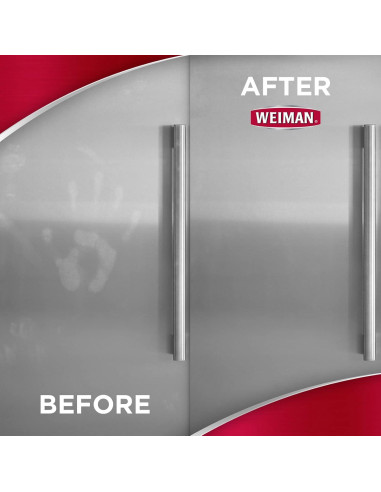 Toallitas de Acero Inoxidable Weiman - 28 Unidades - Limpieza Efectiva