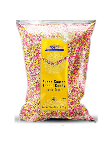 Caramelo de Hinojo Cubierto de Azúcar Rani 2.27kg