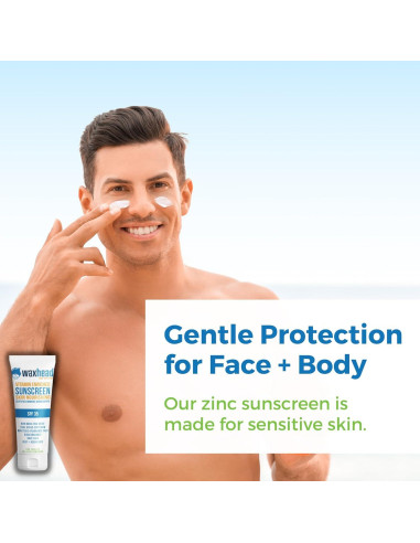 Protector Solar Mineral Waxhead 113g - Óxido de Zinc No Nano