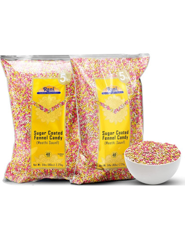 Caramelo de Hinojo Cubierto de Azúcar Rani 2.27kg