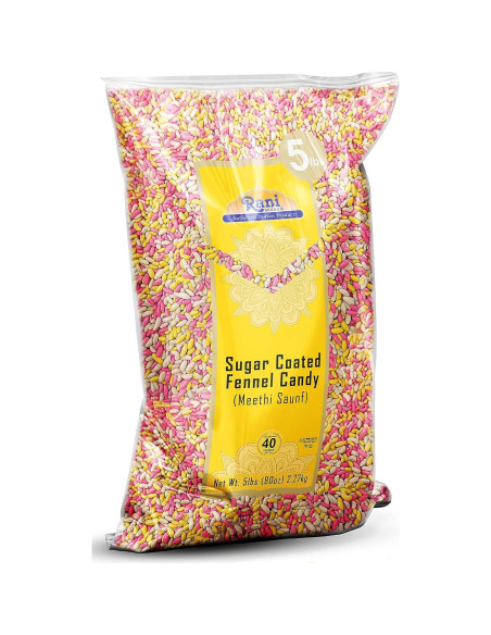 Caramelo de Hinojo Cubierto de Azúcar Rani 2.27kg