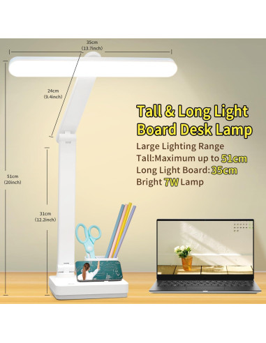 Lámpara de Mesa Inalámbrica Recargable 4000mAh 50 LED