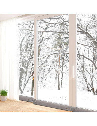 Tope de Draft Pesado Fivebop 81.28 cm Marrón Aislante Frío