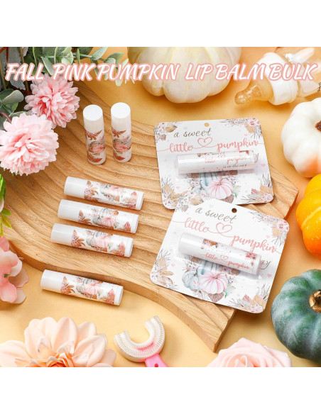 24 Balsamos Labiales Boho Otoño Heigble Hidratantes 4.8g