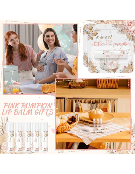 24 Balsamos Labiales Boho Otoño Heigble Hidratantes 4.8g