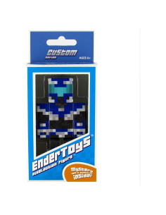 Figura de Acción Guerrero Azul EnderToys 10.16 cm Articulada