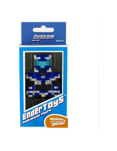Figura de Acción Guerrero Azul EnderToys 10.16 cm Articulada