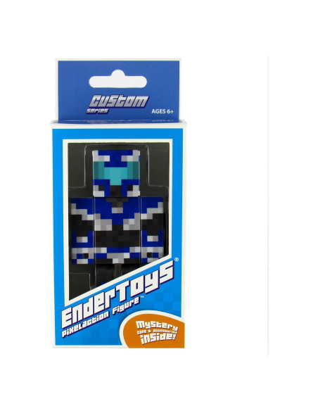 Figura de Acción Guerrero Azul EnderToys 10.16 cm Articulada