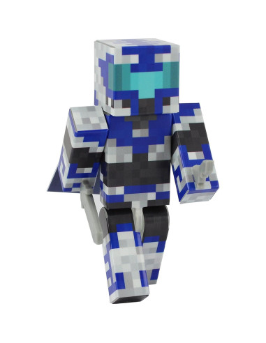 Figura de Acción Guerrero Azul EnderToys 10.16 cm Articulada