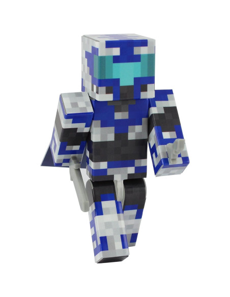 Figura de Acción Guerrero Azul EnderToys 10.16 cm Articulada