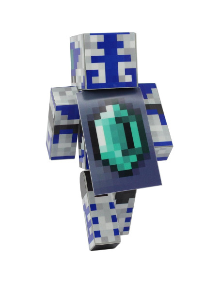 Figura de Acción Guerrero Azul EnderToys 10.16 cm Articulada