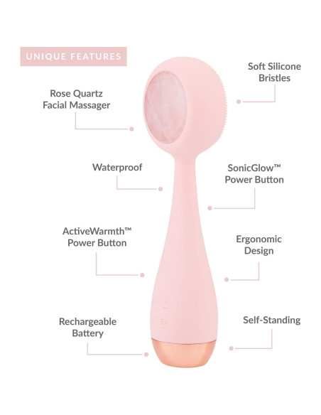 Dispositivo de Limpieza Facial PMD Clean Pro RQ Rosa Dispositivo de Limpieza Facial PMD Clean Pro RQ Rosa