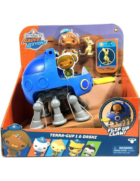 Vehículo de Juguete Deluxe Octonautas Dashi y Terra Gup 1